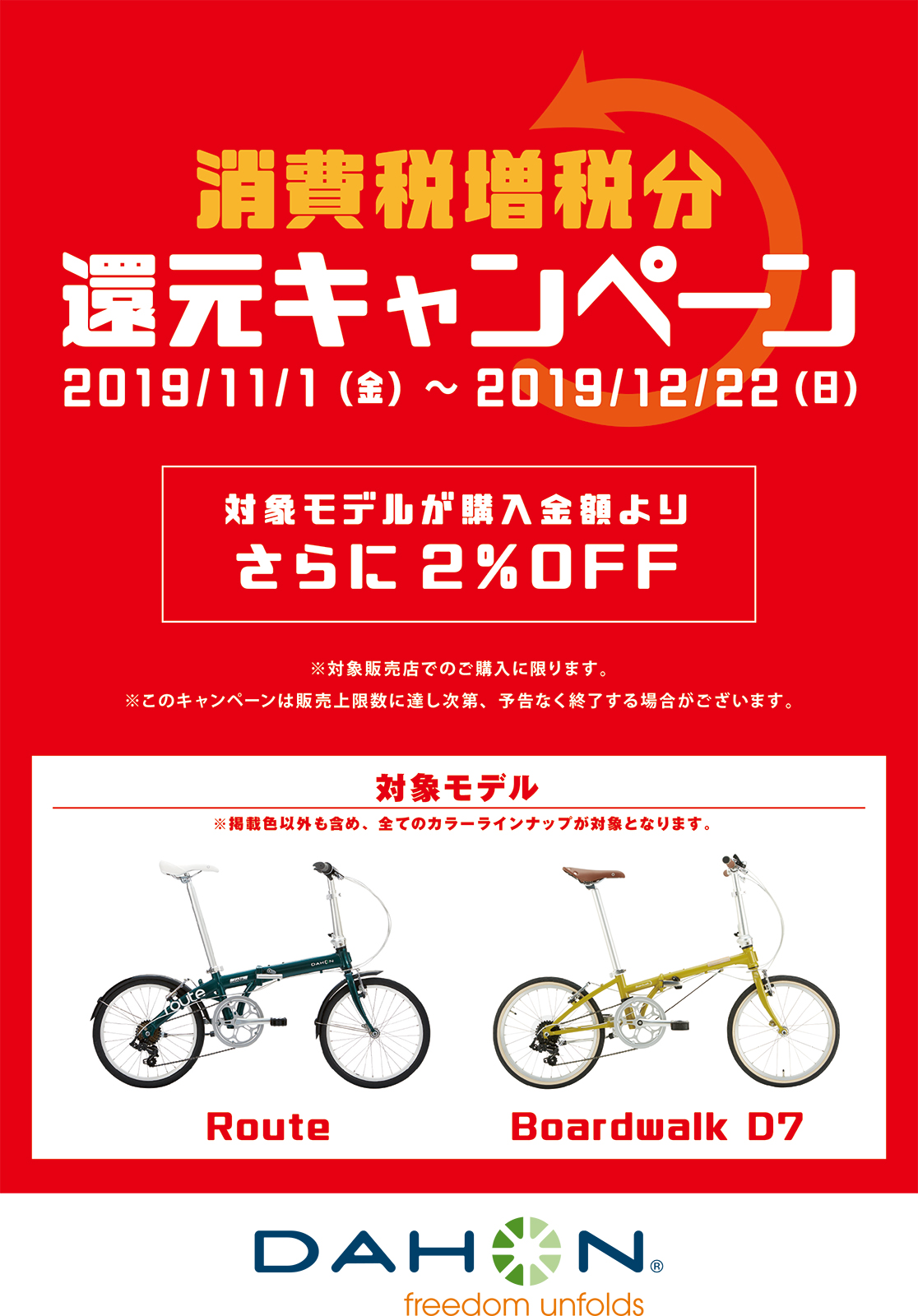 DAHON_還元キャンペーン