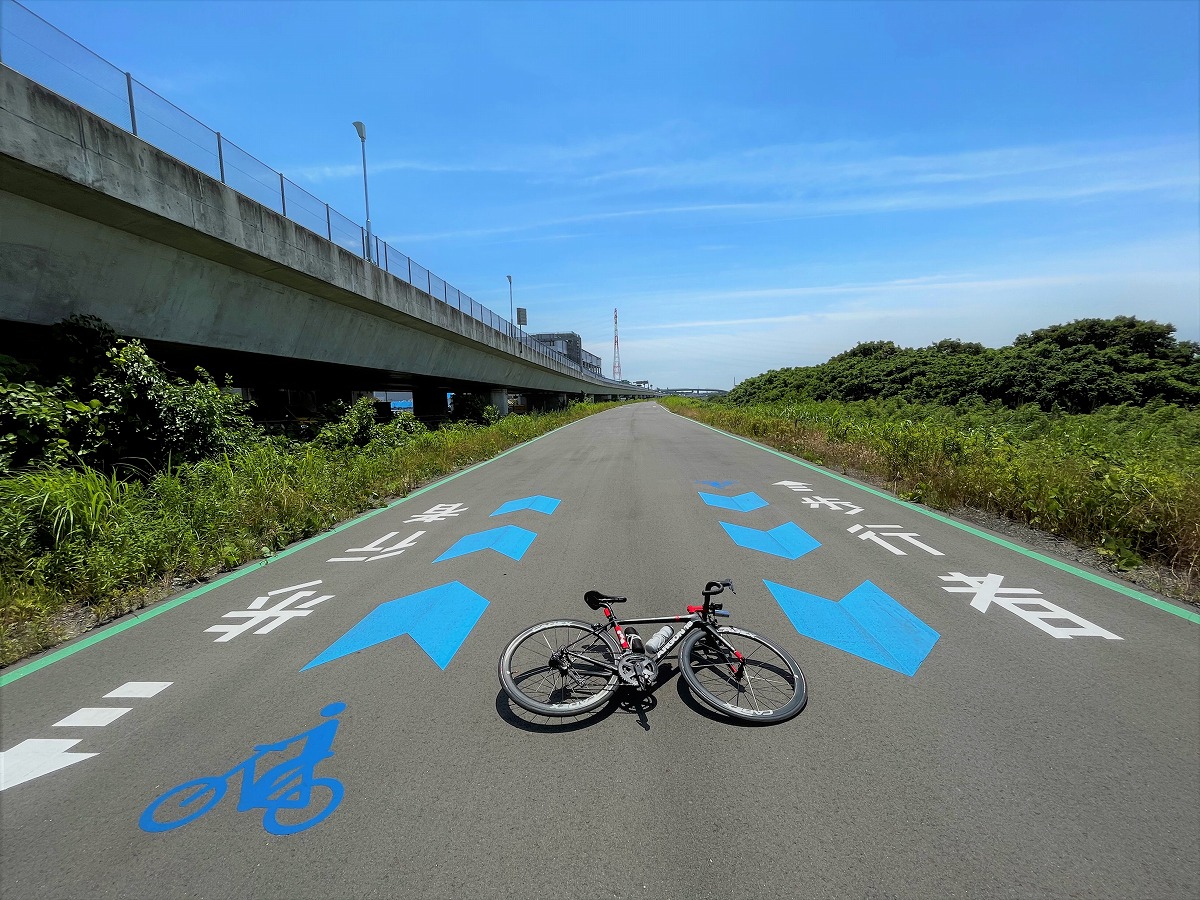 さがみグリーンライン　相模川自転車道　相模川サイクリングロード