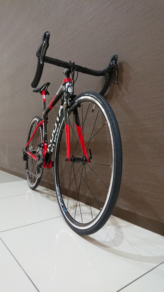 ◆KUOTA 19 KRYON 105(7000){BLK&RED}(XS)【斜め前】