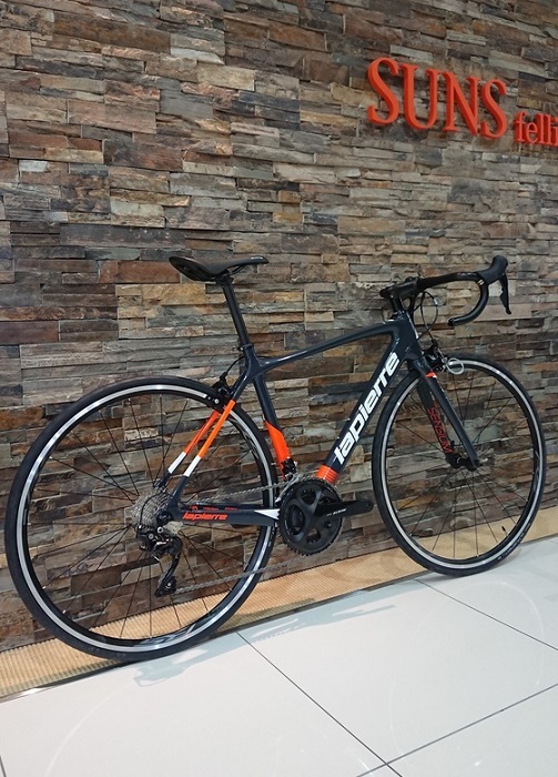 ◇全体【LAPIERRE】[SENSIUM 500(2019年式)(サイズは49-S)(カラーはDARK SLATE&ORANGE)]
