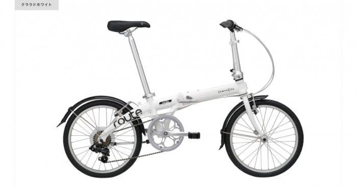 DAHON ROUTE（クラウド ホワイト）