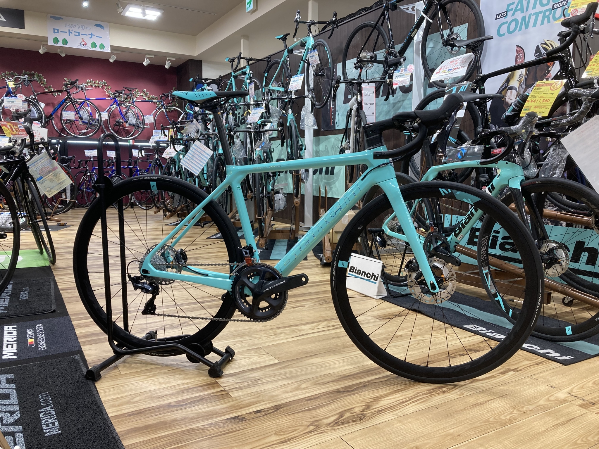 BIANCHI 22 SPECIALISSIMA ULTEGRA