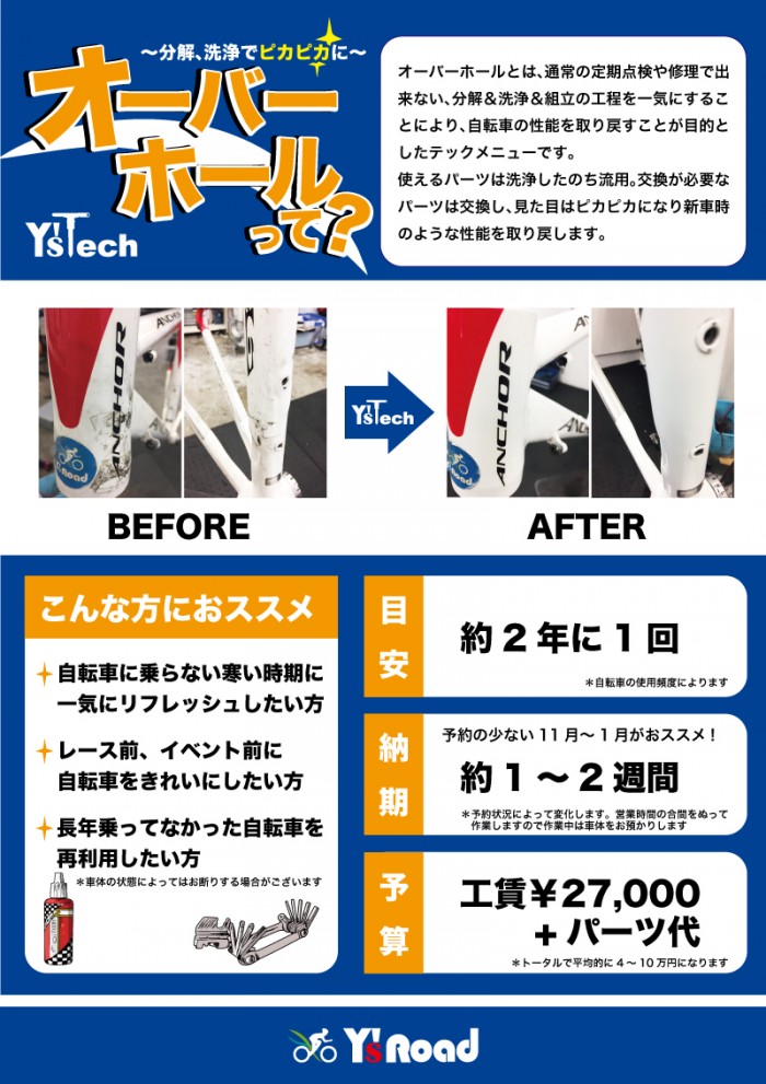オーバーホールBPOP