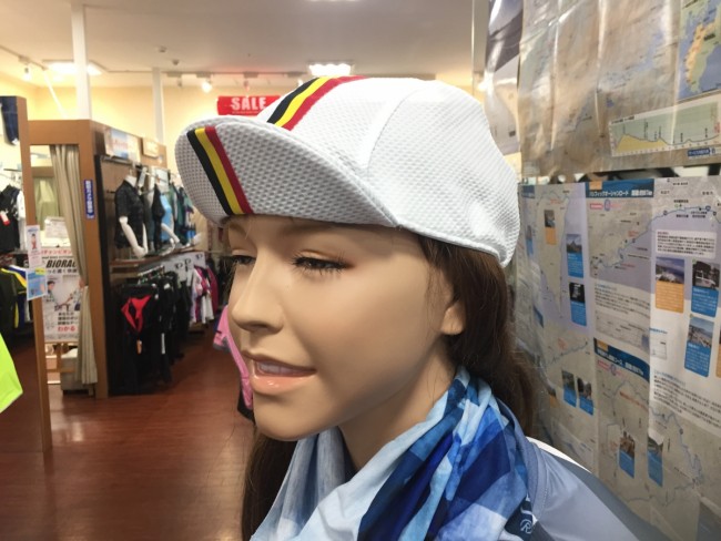 顔に流れる汗対策にサイクルキャップを是非！熱中症予防にも最適です！！ | Y's Road 松山店エミフルMASAKI
