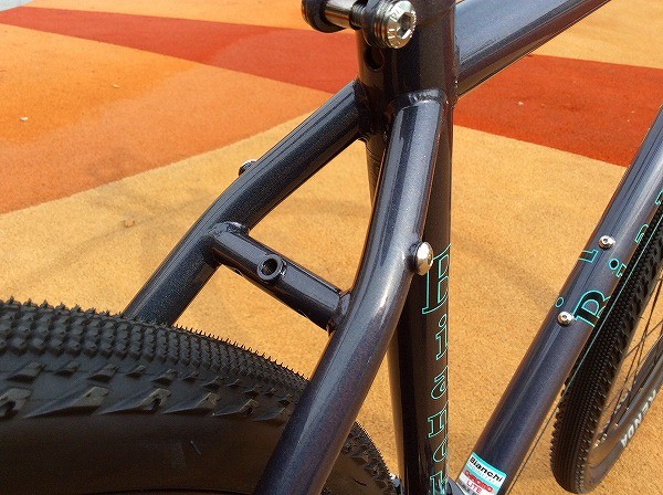 Bianchi ORSO STEEL CLARIS ダボ穴後ろ