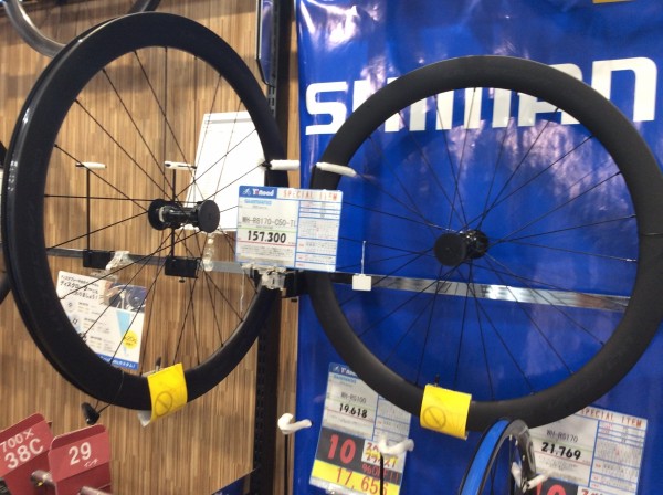 新型アルテグラホイール