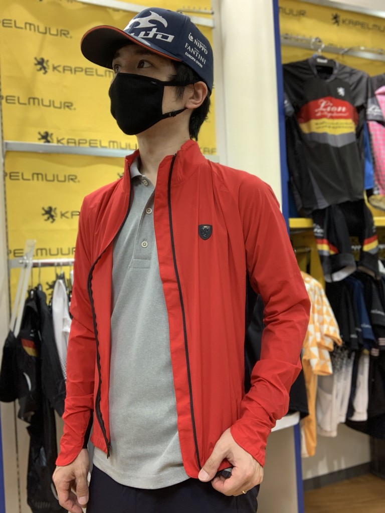 KAPELMUUR カペルミュール ウインドブレーカー ポケッタブル 必需品 ヒルクライム