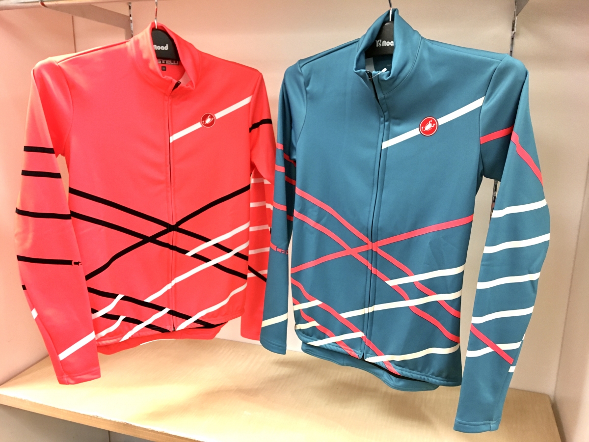 CASTELLI　カステリ　秋冬　ウェア　自転車　サイクル　春　ライド　名古屋