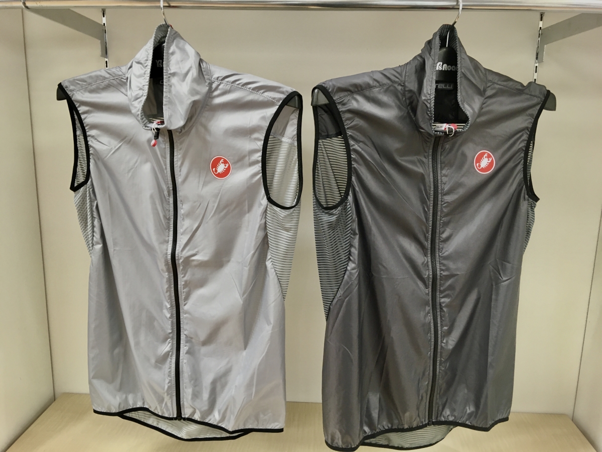 CASTELLI カステリ ウインドブレーカー ベスト ジレ 自転車 サイクルウェア 名古屋