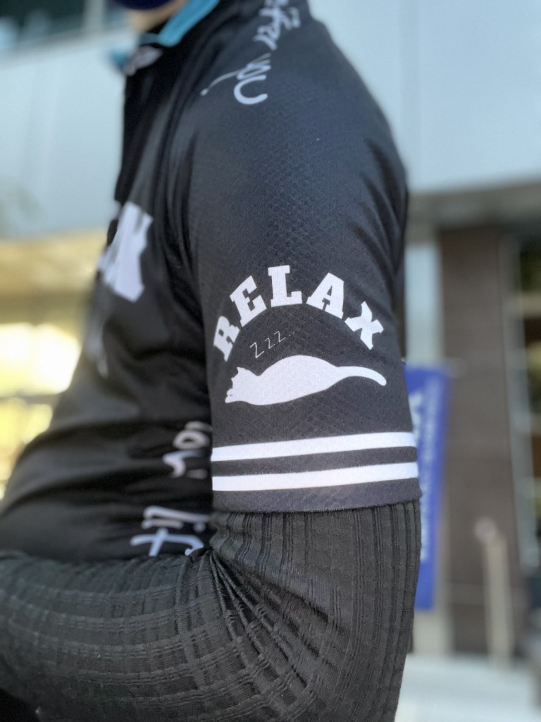 7ITA Relax Cat サイクルジャージ スタッフ着用 購入しました 後姿選手権 猫ジャージ