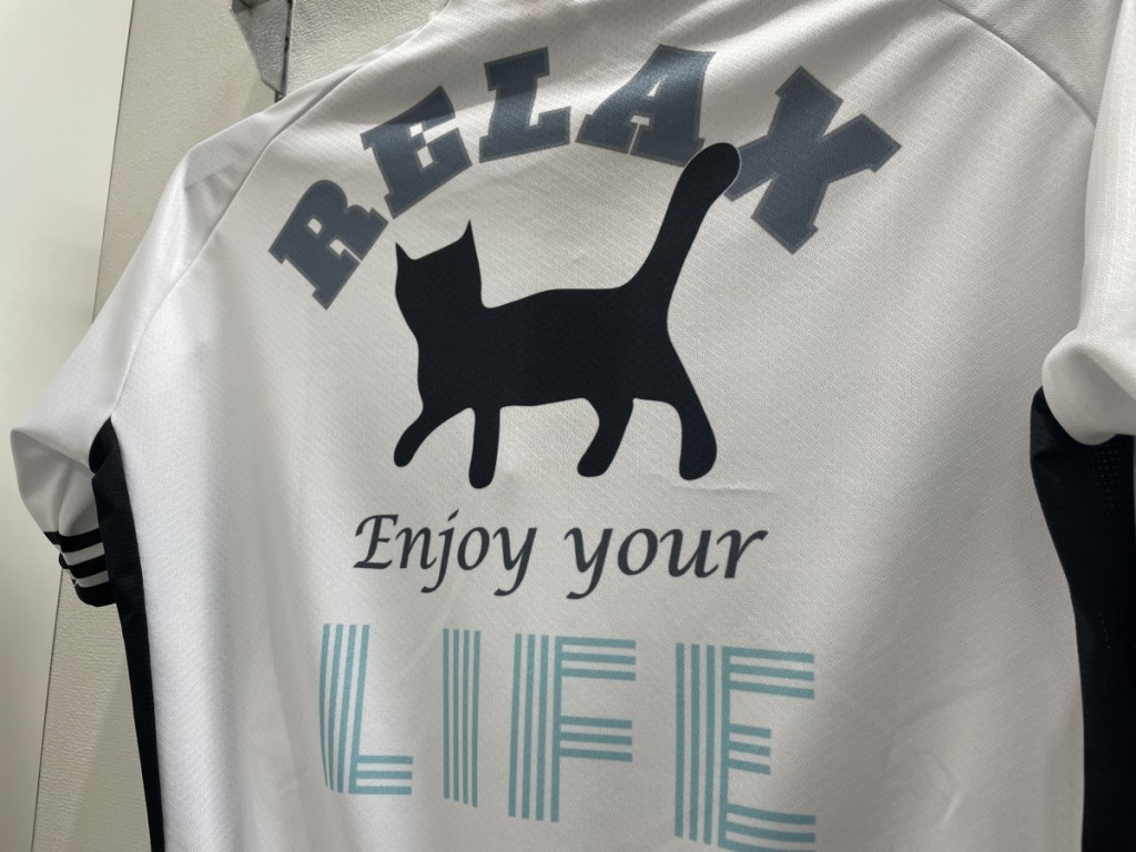 7ITA Relax Cat サイクルジャージ スタッフ着用 購入しました 後姿選手権 猫ジャージ