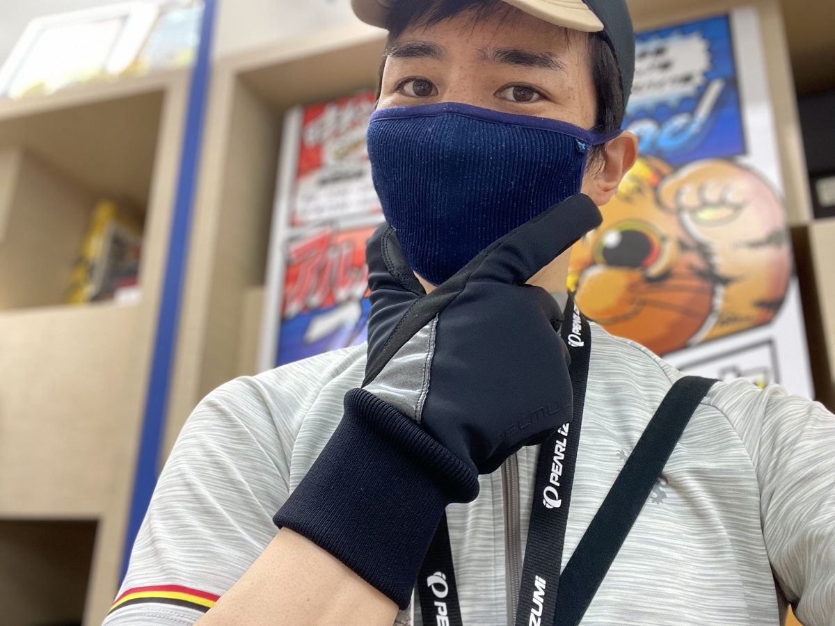 ERGOGRIP KAPELMUUR エルゴグリップ カペルミュール ウインドシールドグローブ ブラック 対応温度帯 5℃前後 防風グローブ オススメ 自転車用 ロードバイク