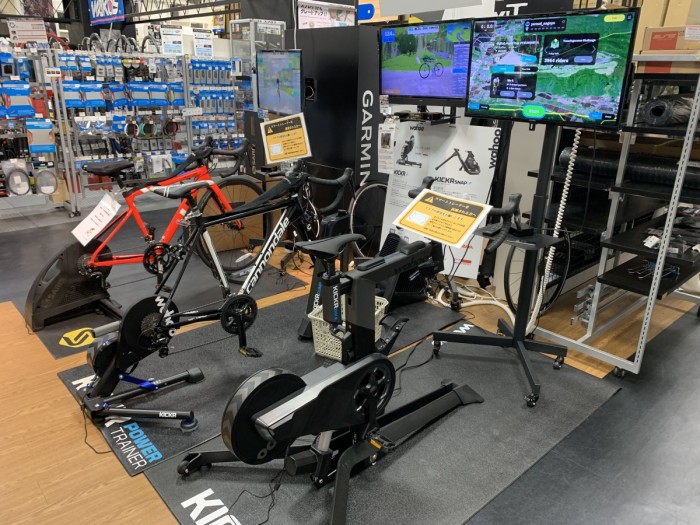 スマートトレーナー 店頭デモ機
