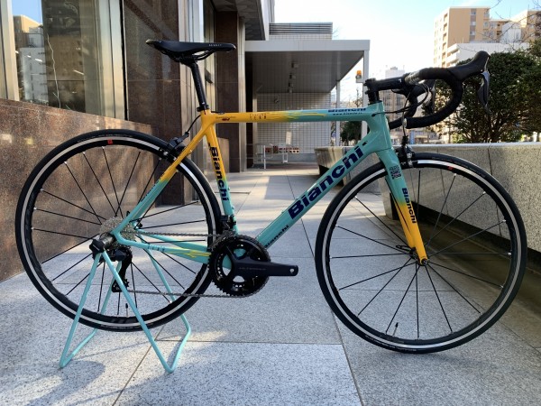 BIANCHI SPECIALISSIMA ULT Di2 RACING ZERO搭載車