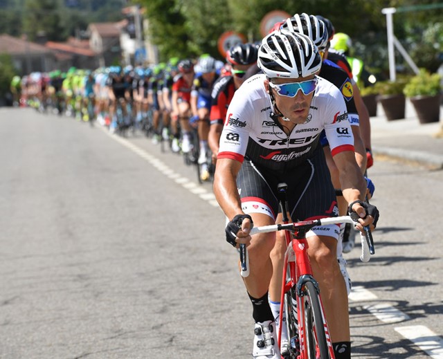 Markel Irizar on stage 7 of the 2016 Vuelta a España