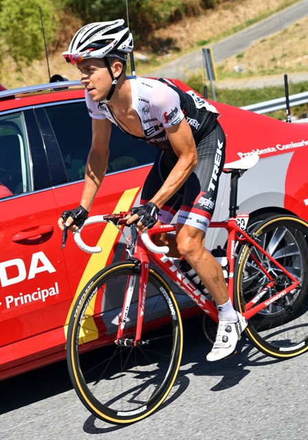 Riccardo Zoidl on stage 3 of the 2016 Vuelta a España