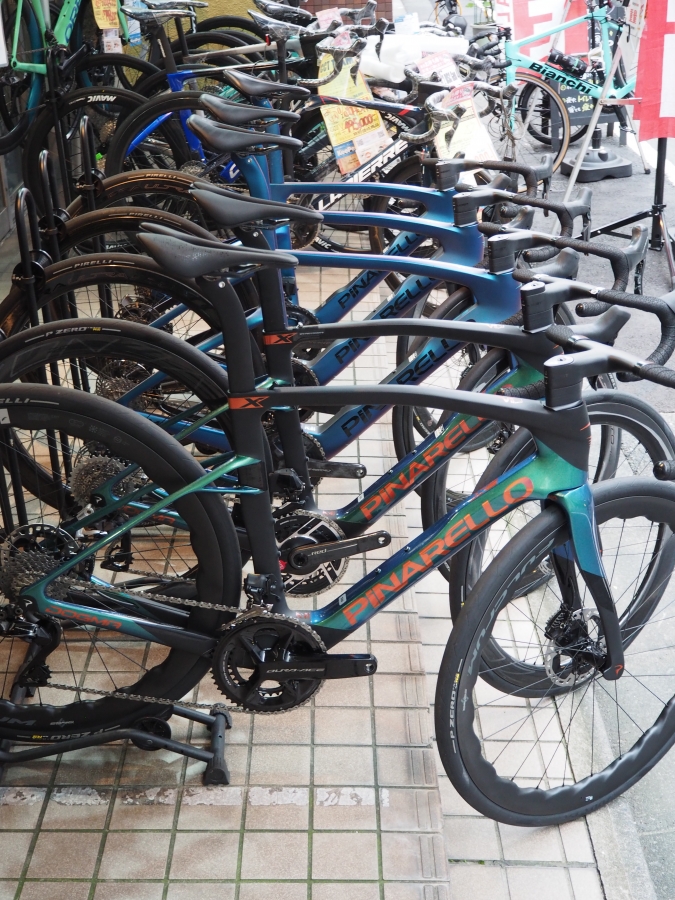 【PINARELLO DOGMA試乗会】車体到着！各モデル写真でチェック！【9/19～9/27まで！】 | 上野、御徒町で自転車をお探しならY's Road 上野アサゾー店