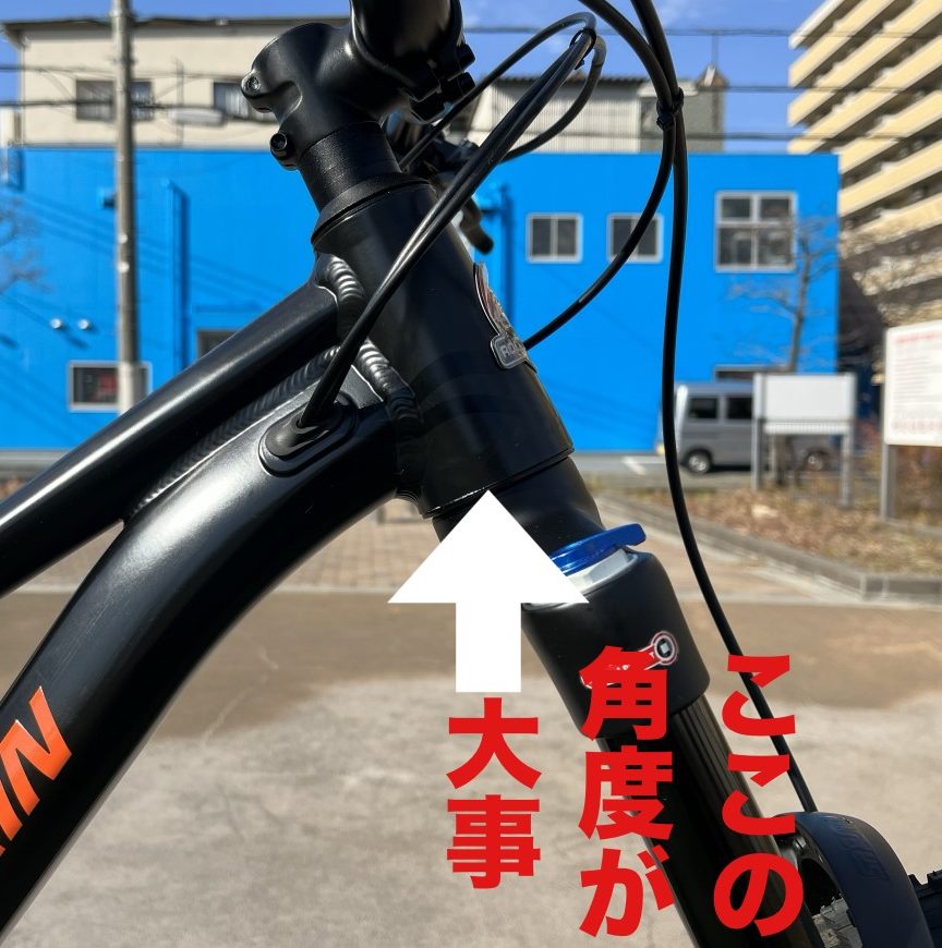 ヘッドアングル