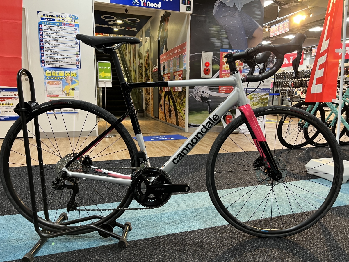 【CANNONDALE】CAAD13 DISC 105 Di2仕様の福岡オリジナル完成車が登場！ロングライドにオススメです！ | 九州で自転車をお探しならY's Road福岡天神店