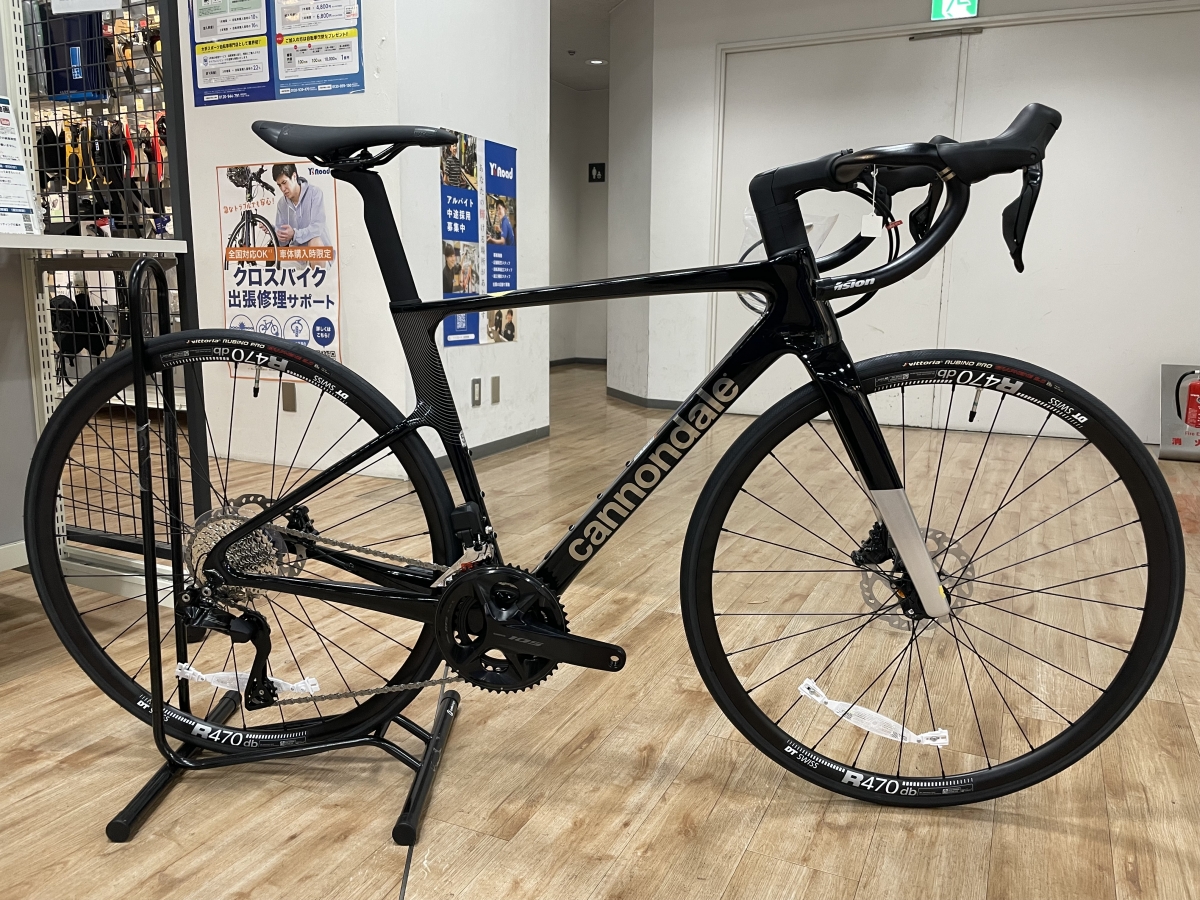 【cannondale】シックなブラックでカッコいいSuperSix Evo 3の51サイズ在庫ございます！ | 九州で自転車をお探しならY's Road福岡天神店