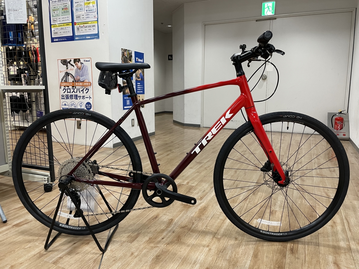 【TREK】アルミハイエンドクロスバイク！価格の違いを紹介します！FX3 | 九州で自転車をお探しならY's Road福岡天神店