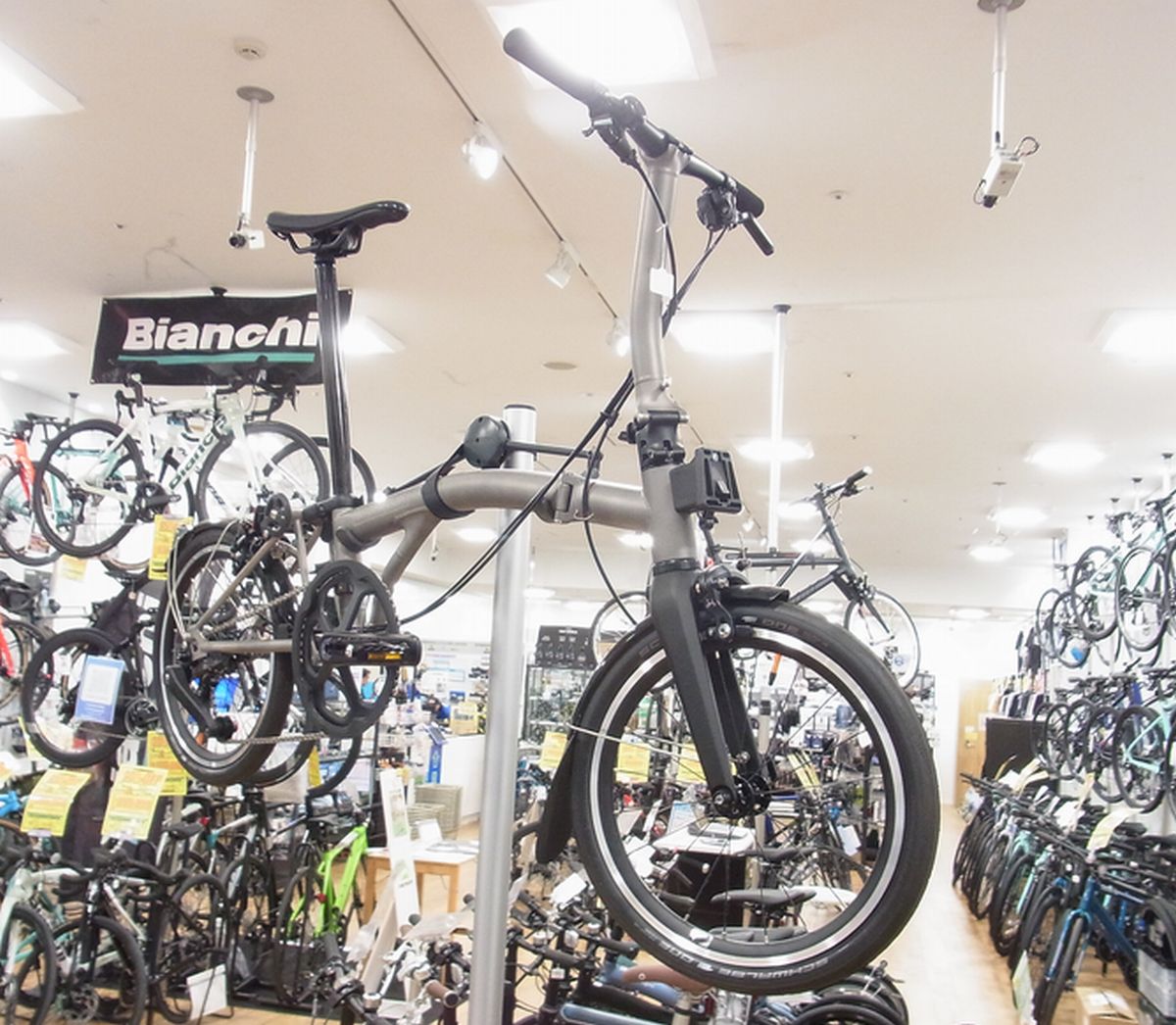 【BROMPTON STORE】乗ってみて試しましょう！C-LINEにP-LINE、12速など色々と体験する事が出来ます！！ | 船橋で自転車をお探しならY's Road 船橋店