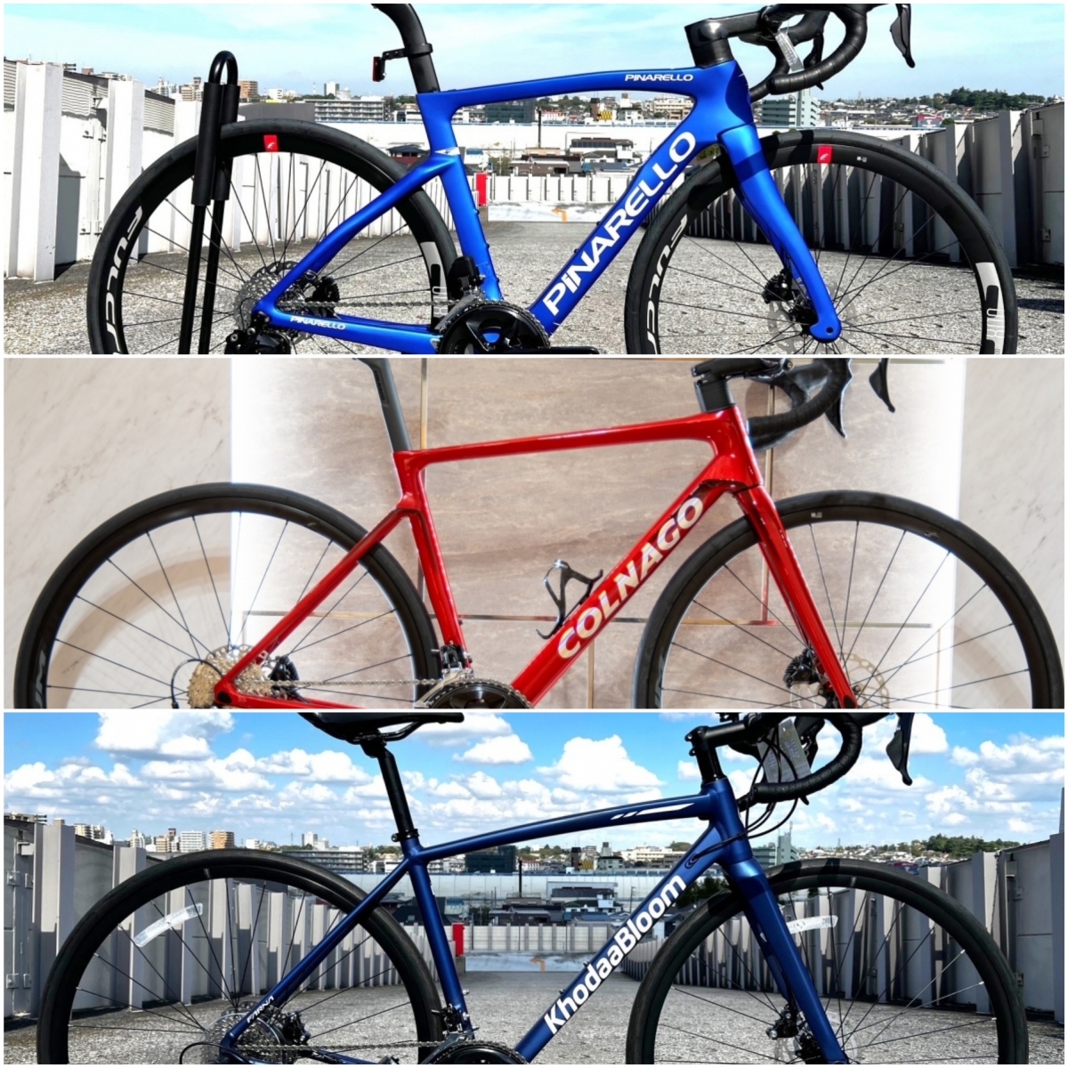 【船橋×試乗車】高額だからこそ購入前に試乗出来ます！「PINARELLO、COLNAGO」 | 船橋で自転車をお探しならY's Road 船橋店