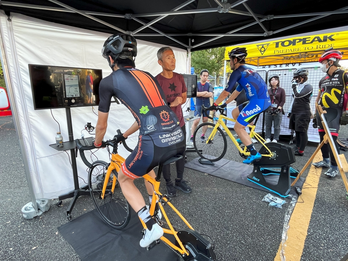 GARMIN 講習2 ワイズロード 社内試乗会 スポーツバイクデモ インプレッション ロードバイク パワーガイド