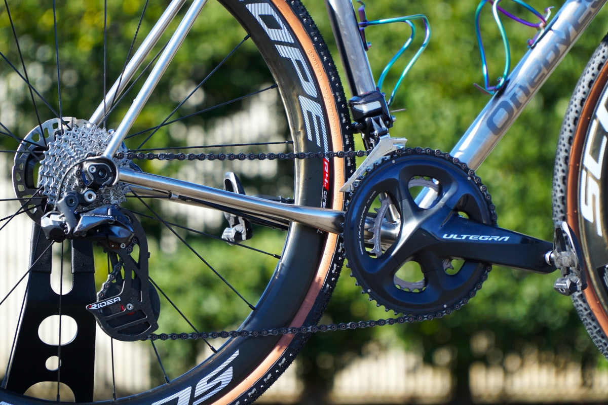 RIDEA ビッグプーリー ULTEGRA Di2 R8070 SCOPE R4D DLCチェーン