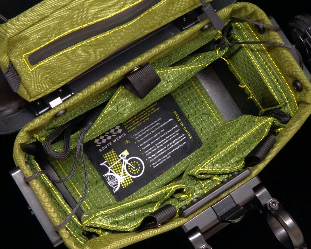 ROUTE WERKS ルートワークス ハンドルバーバッグ インプレッション 感想 評判