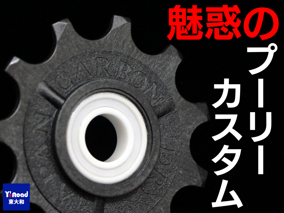 CARBON DRY JAPAN 11T CH10 フルセラミックベアリングプーリー