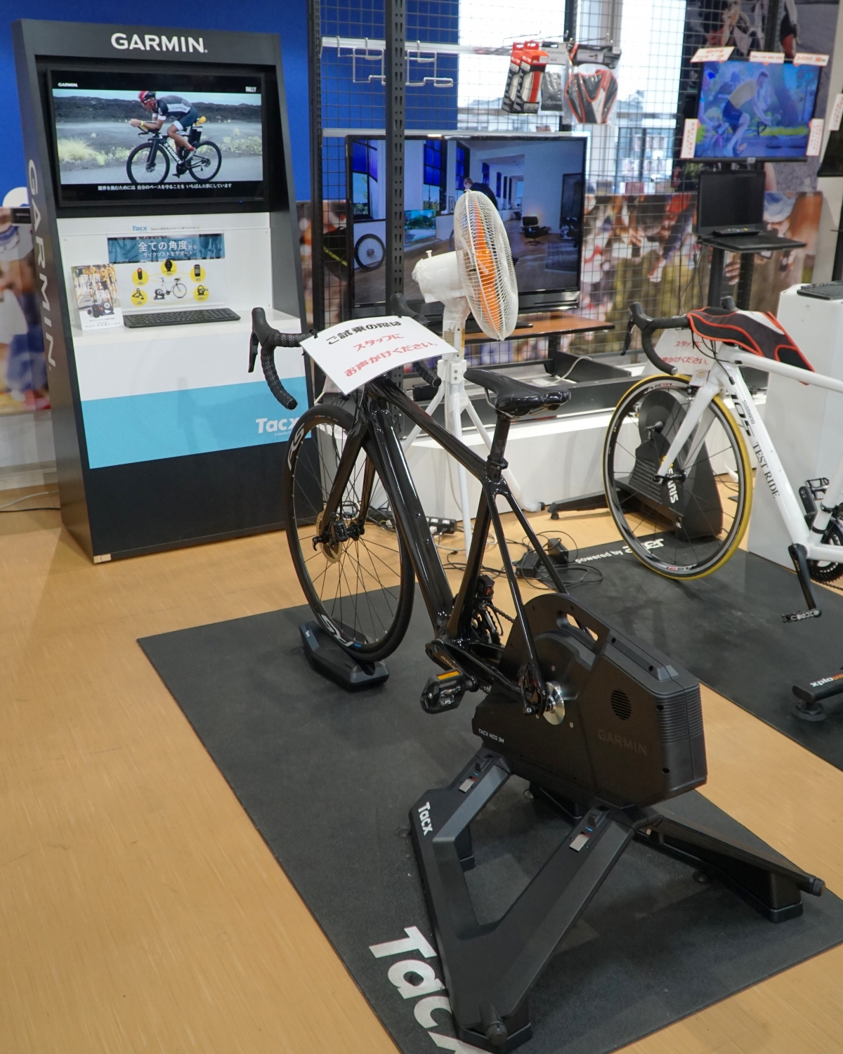 TACX NEO 3M　試乗機