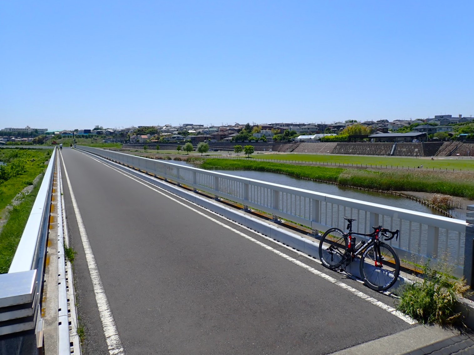 飯田牧場 境川サイクリングロード