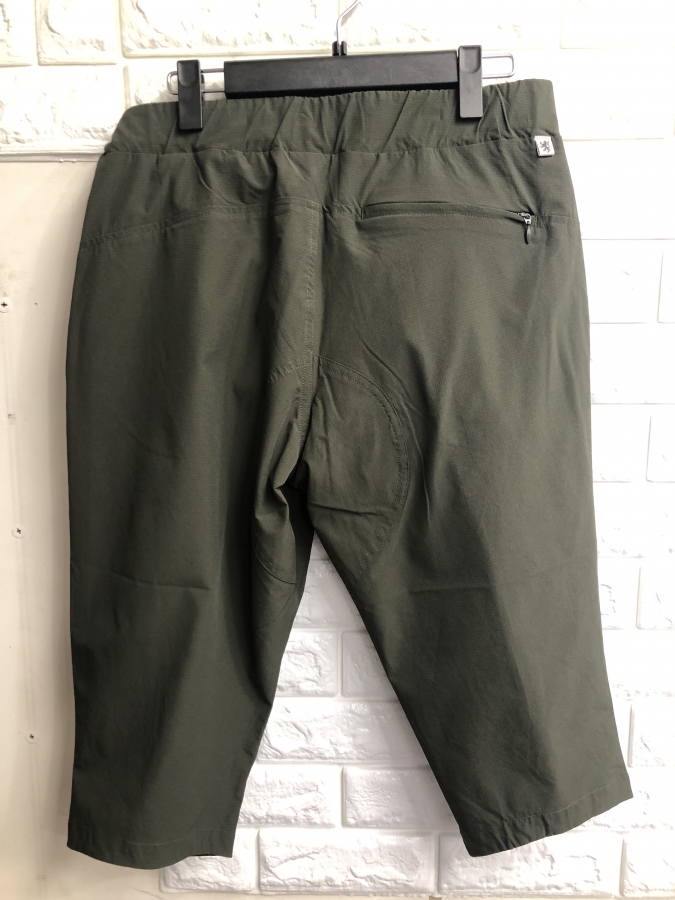 ストレッチ3Dクロップドパンツ リップストップ