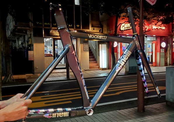 【CINELLIピスト】VIGORELLIのフレームセットが遂に川崎店在庫ラスト１！ | 川崎で自転車をお探しならY's Road 川崎店