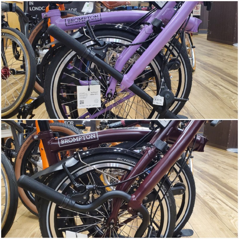 【BROMPTON】新色のライラックストーンとプラムレッドが入荷致しました！ | 川崎で自転車をお探しならY's Road 川崎店