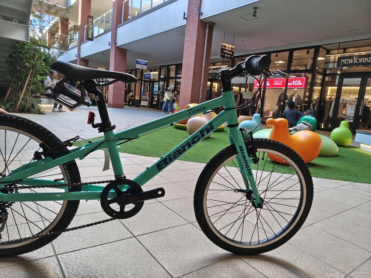 【越谷BF】キッズバイク②■身長115㎝から乗れる自転車がお買い得に！★【BIANCHI】 | 越谷で自転車をお探しならY's Road 越谷店