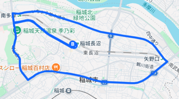 10.5km 登りと平坦