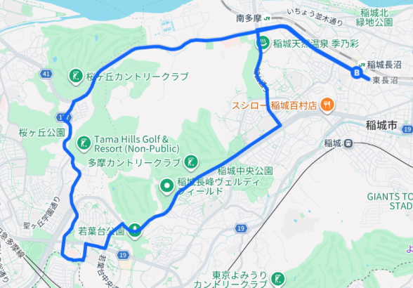 12.5km アップダウン