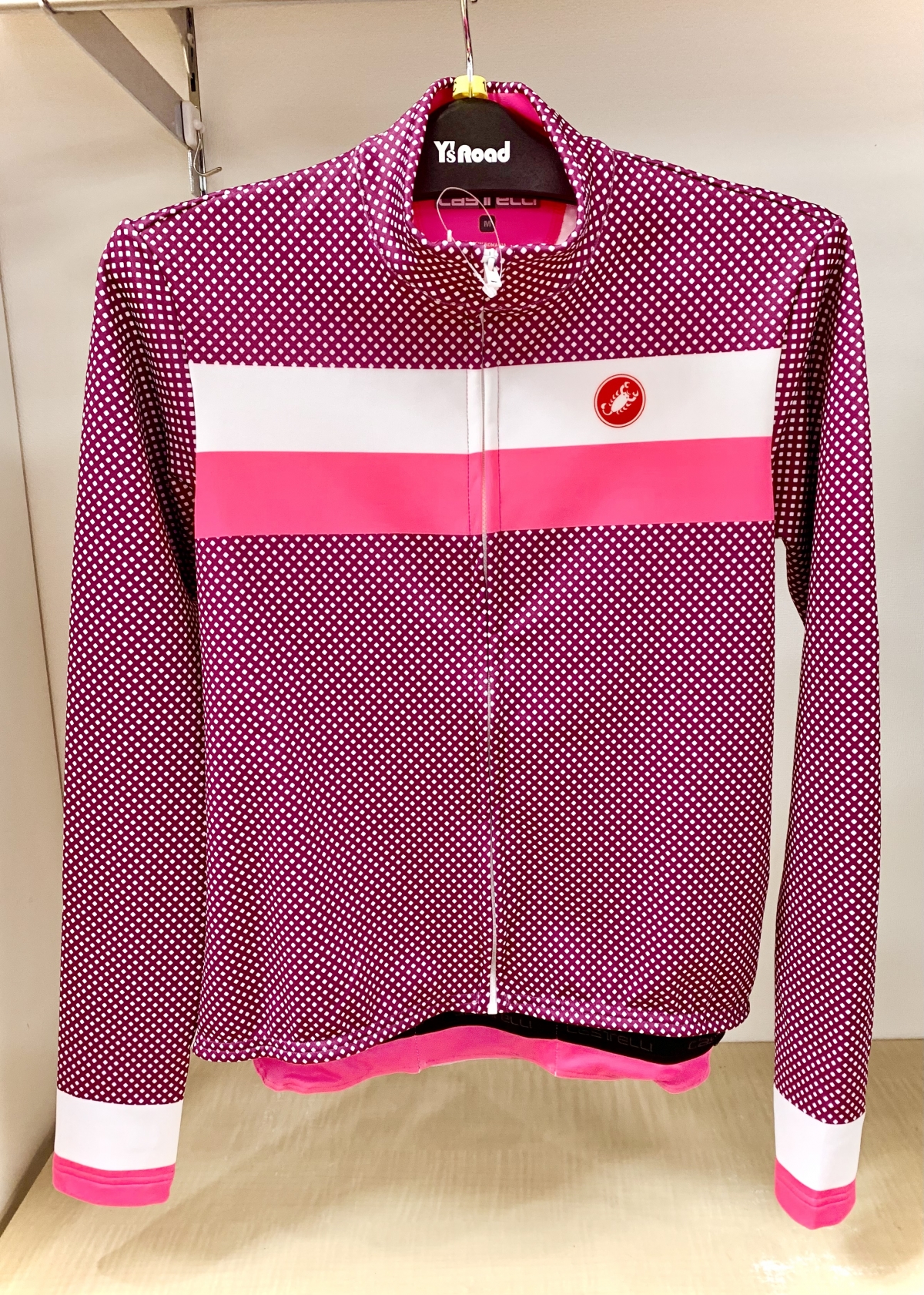 CASTELLI　カステリ　レディース　秋冬　サイクル　ウェア　ジャージ