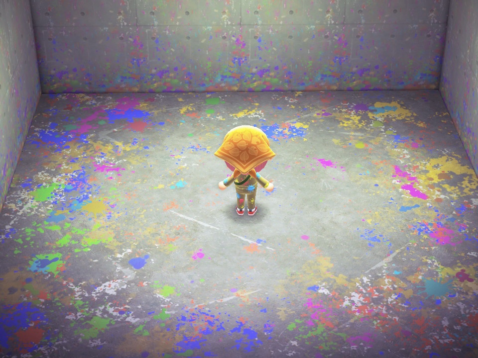 あつまれどうぶつの森 アトリエのゆか