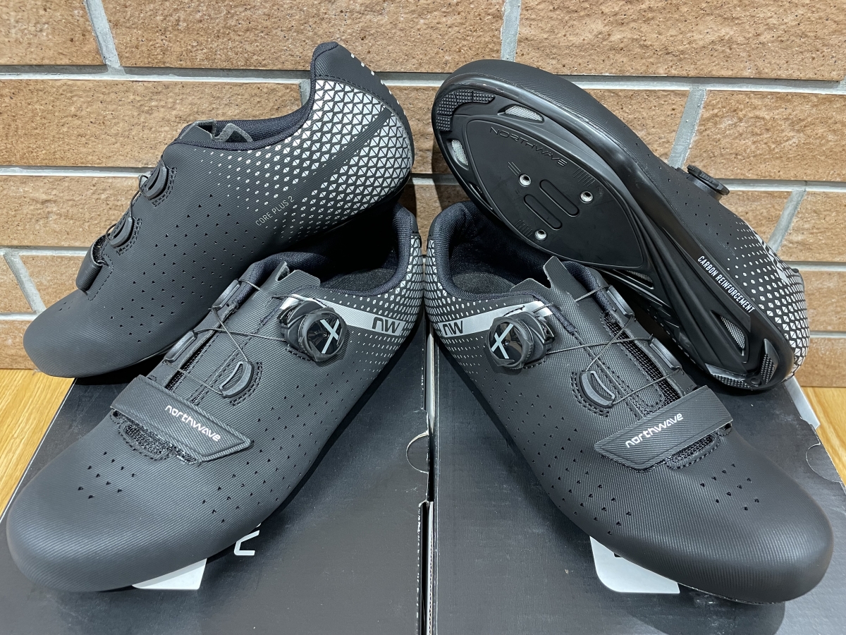 NORTHWAVE ノースウェーブ ビンディングシューズ COREPLUS SPD-SL ブルベ サイクリング 初心者