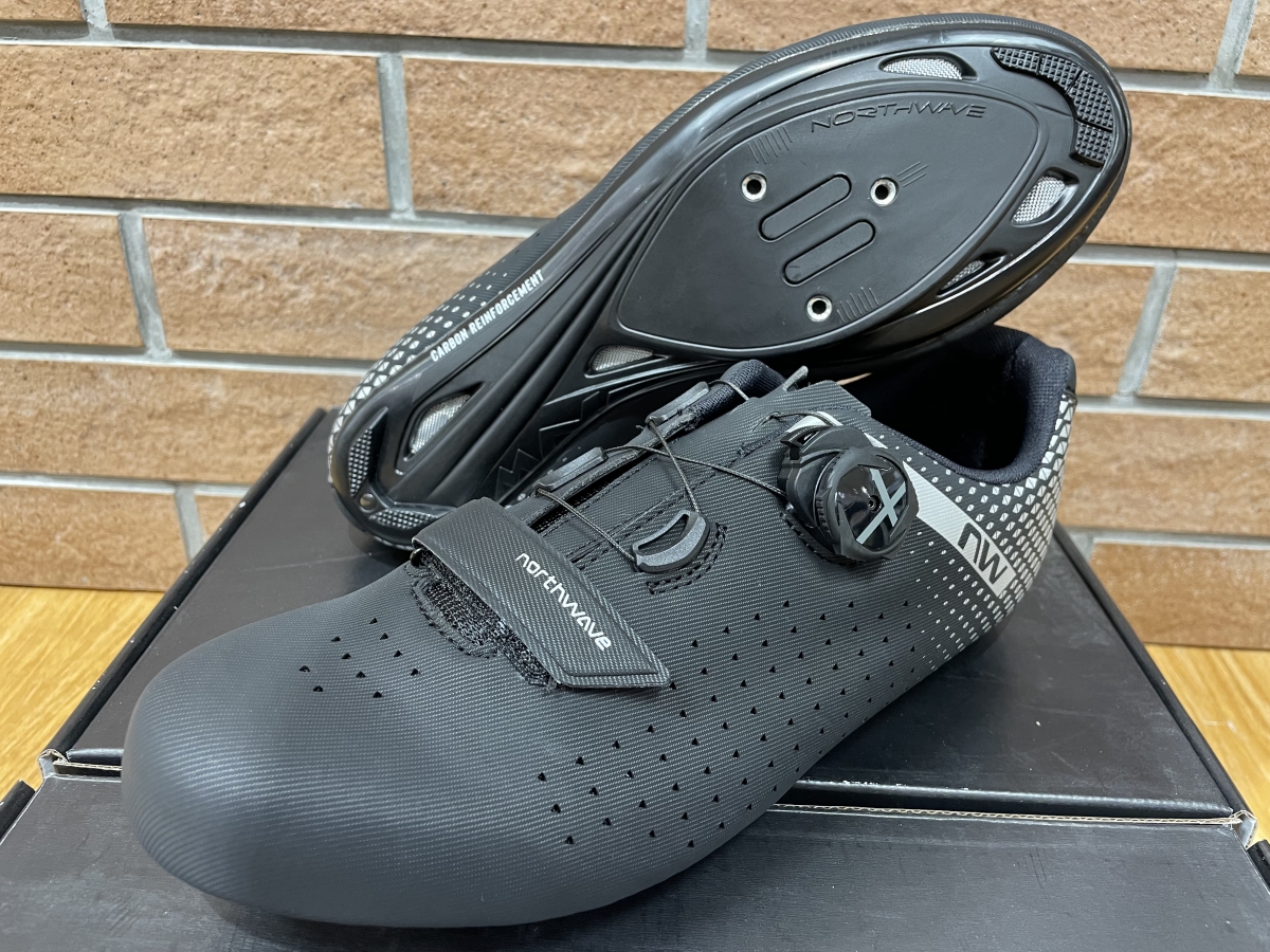 NORTHWAVE ノースウェーブ ビンディングシューズ COREPLUS SPD-SL ブルベ サイクリング 初心者