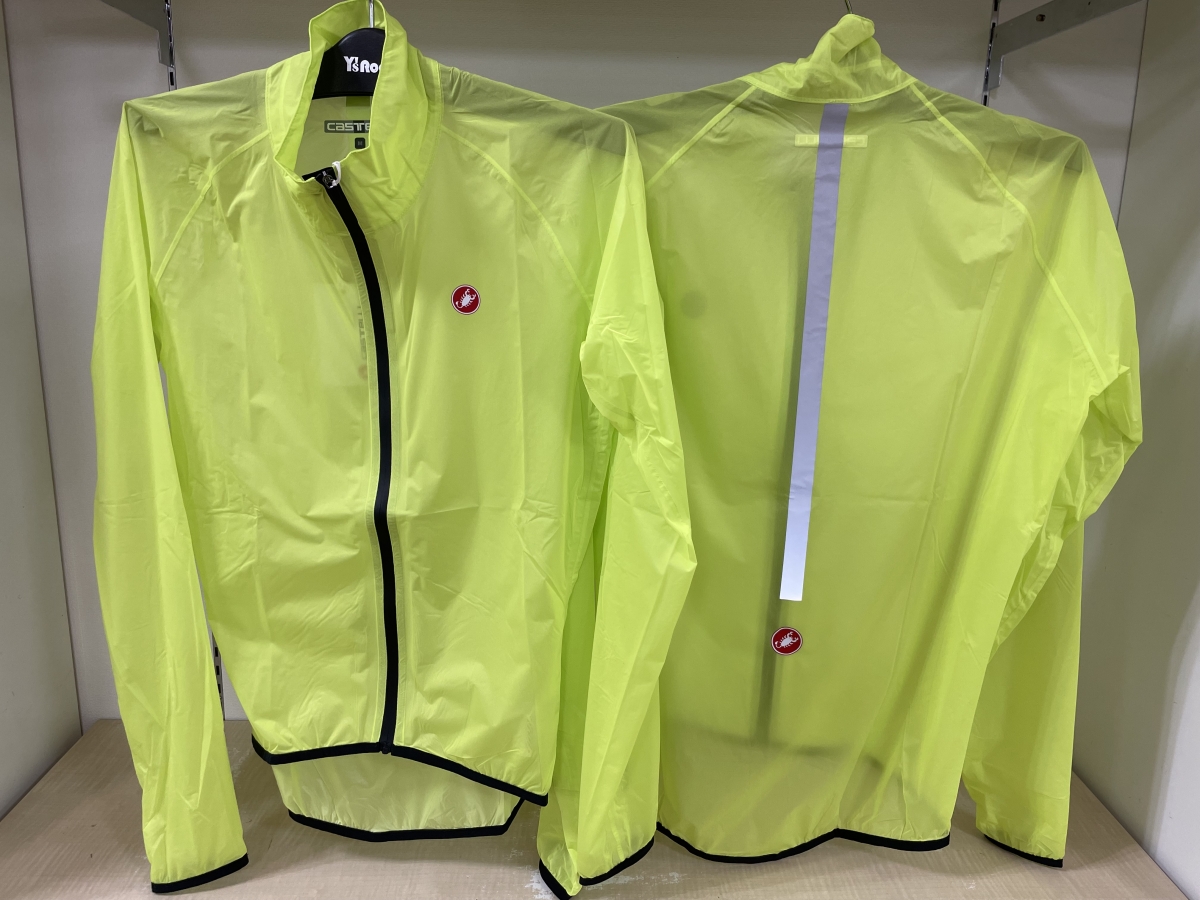 SQUALL SHELL JACKET CASTELLI YSROAD CYCLE ヒルクライム オススメ アイテム レインジャケット ウインドブレーカー