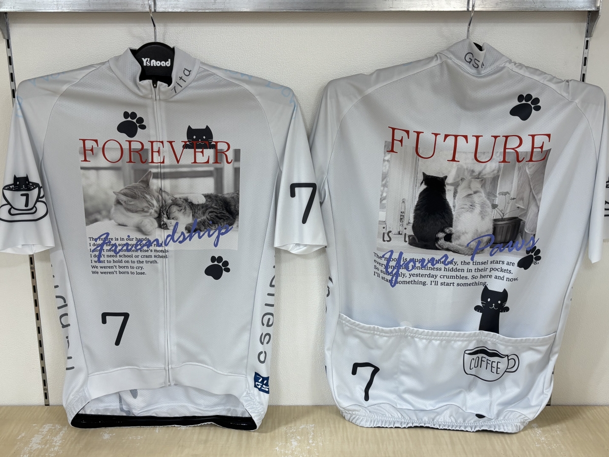 フォトTシャツのようなオシャレ感が心を鷲掴みにしてきます♪ #7ITA | サイクルウェアのことならY's Road 名古屋ウェア館
