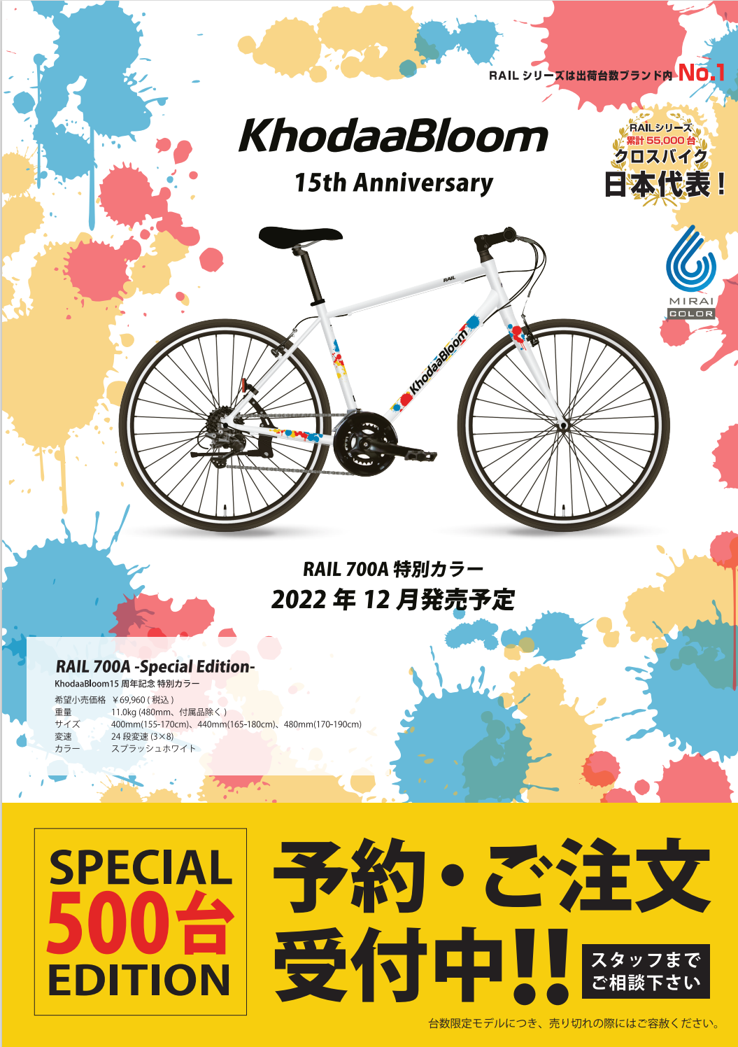 RAIL 700A 限定