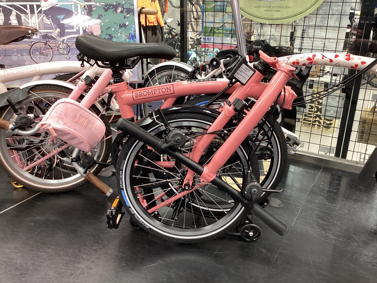 【BROMPTON】フラミンゴピンクきました！【PINK】 | 大阪で自転車をお探しならY's Road 大阪本館