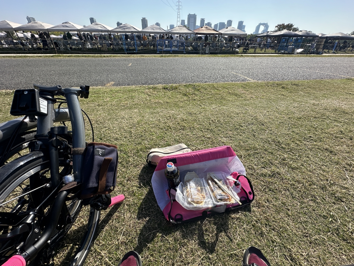 ブロンプトンのフロントバッグ。 | 大阪で自転車をお探しならY's Road 大阪本館