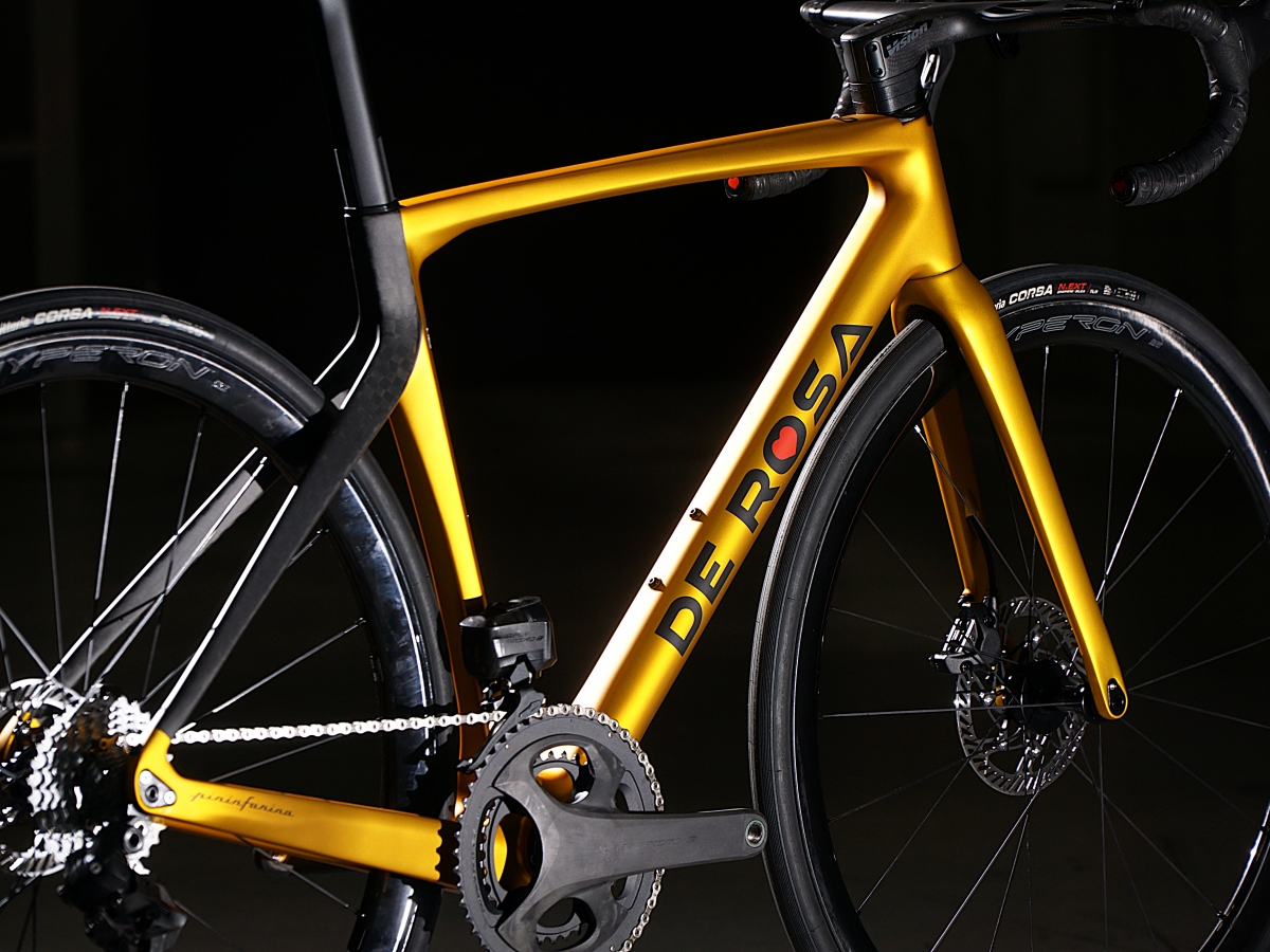 DE ROSA SETTANTA GOLD CAMPAGNOLO SUPER RECODE S HYPERON VISION METRON 5D