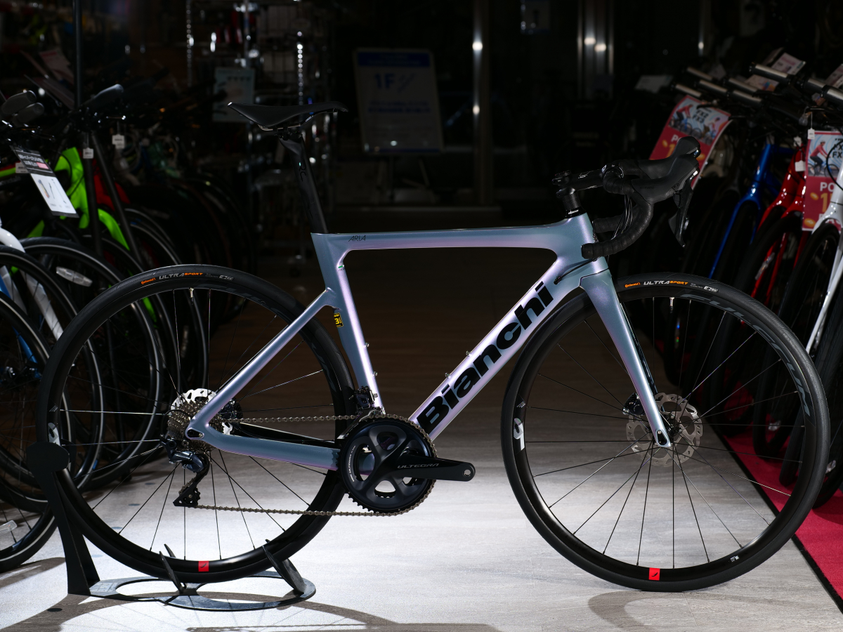 【新橋限定特価!!】リアルレーシングカーボンディスクモデル限定1台新橋限定特価にて登場!! ARIA DISC U… | 新橋 銀座 港区 中央区でスポーツ自転車をお探しならY's Road 新橋店